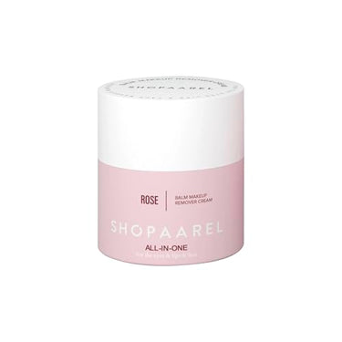 Shopaarel ALL-IN-ONE Balm Make Up Remover Cream, Cleansing Balm & Oil, Removes Excess Oil & Dirt, Remove Waterproof Makeup In One Wash, Deep Pore Cleansing, Face Makeup Remover-50 ML,Rose